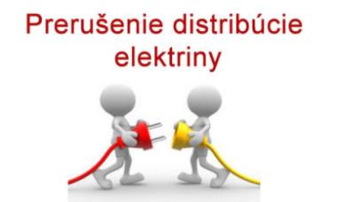 Oznam o prerušení distribúcie elektriny 13. 06. 2024 1
