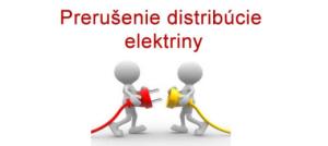 Oznam o prerušení distribúcie elektriny 13. 06. 2024 1